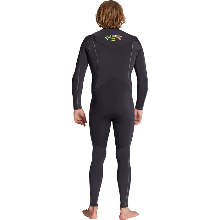 2024 Billabong Mens Absolute 3/2mm Chest Zip GBS Wetsuit ABYW100192 - Black